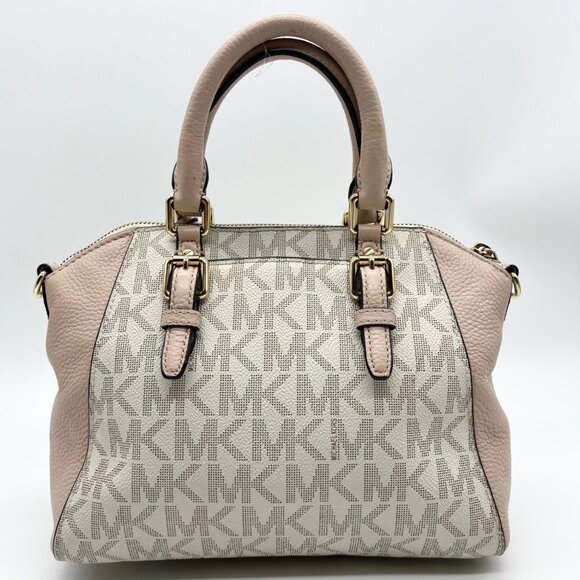 Michael Kors Light Pink & Beige Ciara Crossbody Tote - Picture 2 of 12